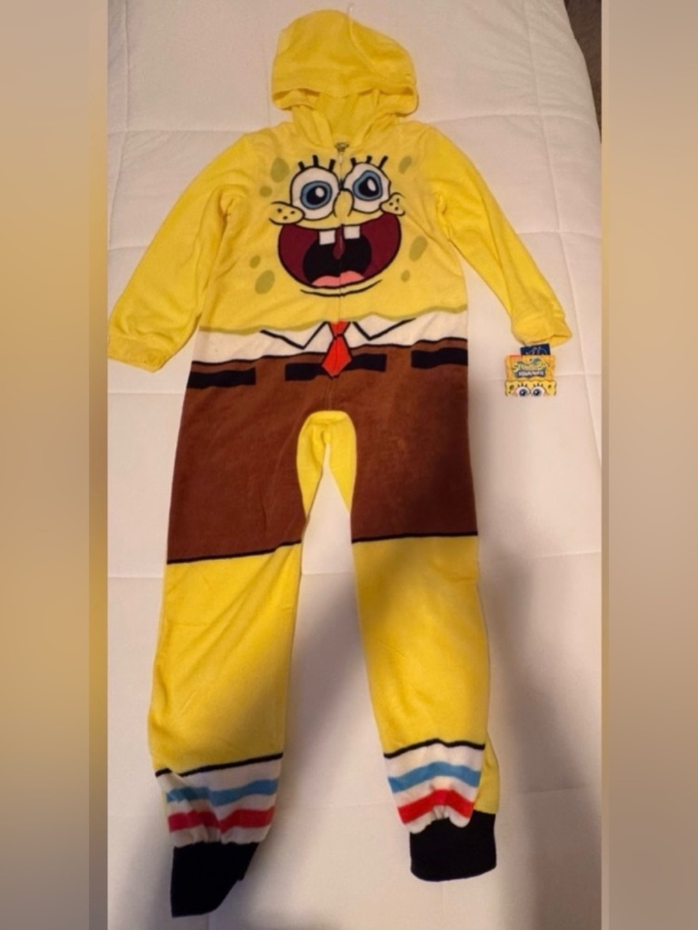 NWT SpongeBob SquarePants Yellow
Kids Pajamas Size Medium 8" - Picture 7 of 13